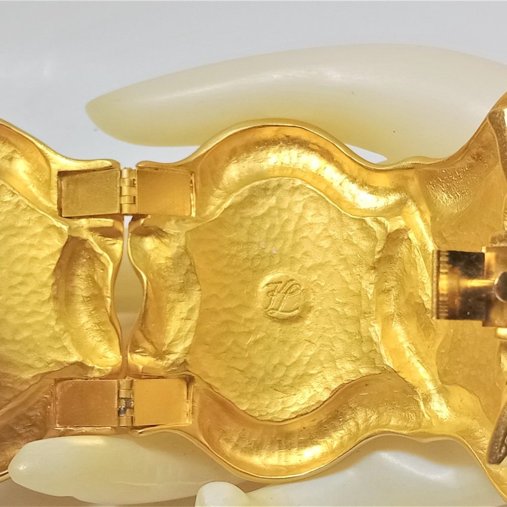 Vintage Massive Lagerfeld  "Karl" Name  Bracelet - Picture 6 of 9